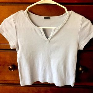 Ashlyn v notch top